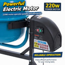 Electric Concrete Mixer 80L - 220W Portable Cement
