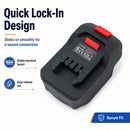 Battery Adapter Converter Compatible with Famous