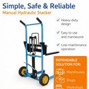 Hydraulic Trolley Lift, Pallet Stacker Truck Cart