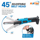 18V Cordless File Belt Sander, 3x 457×13mm Belt