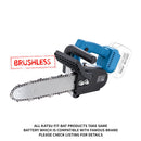 21V Brushless Cordless Chainsaw 10 Inch Handheld