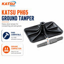 PH65 Jack Hammer Ground Tamper, 30 x 20 x 26cm