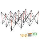 Portable Folding Workstand 181x123x77cm, 12 Steel