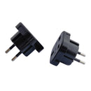 UK to Euro Plug Adaptor 10PCs Pack (black)