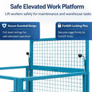 Heavy Duty Forklift Safety Cage - 1000x1000mm