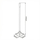 Heavy-Duty Contractors Tamper - 200 x 200mm Forged
