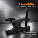 Heavy-Duty 10-Ton Hydraulic & Manual Ball Joint