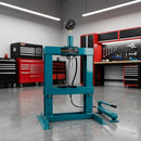 10 Ton Hydraulic Workshop Press, Hand Pump &