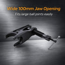 Heavy-Duty 10-Ton Hydraulic & Manual Ball Joint