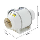 4-Inch Inline Air Duct Extractor Ventilator Fan