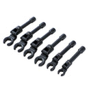 6 PCs Flex-Head Crows Foot Line Wrench Set 3/8"