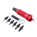 Riveter Nut Attachment, Rivet Gun Drill Adapter