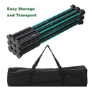 Portable Folding Workstand 116x116x72cm, 9-Strut