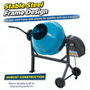 Electric Concrete Mixer 63L - 220W Portable Cement