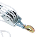 Rope Hoist Pulley System 4400lbs Breaking Strength