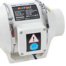 4-Inch Inline Air Duct Extractor Ventilator Fan