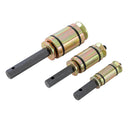 3-Piece Exhaust Pipe Expander Set, Zinc Plated