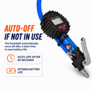 Digital Tyre Inflator Gauge 250 PSI, LCD Air