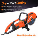 Electric Concrete Saw, 235mm, 1800W Power Disc