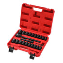 1/2" Drive Impact Socket Wrench Set, 23-Piece