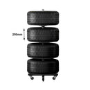 Mobile Tyre Stand, Wheel Storage Racking Dolly