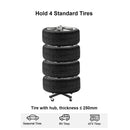 Mobile Tyre Stand, Wheel Storage Racking Dolly