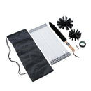 24-Piece Chimney Cleaning Brush Kit, Duct Vent