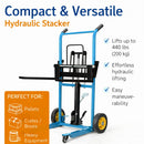 Hydraulic Trolley Lift, Pallet Stacker Truck Cart