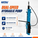 20 Ton Hydraulic Workshop Press, Dual Speed Hand