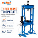 30 Ton Pneumatic Hydraulic Workshop Press, Hand &