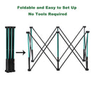 Portable Folding Workstand 116x61x72cm, 6-Strut