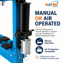 12 Ton Pneumatic Hydraulic Workshop Press, Hand &