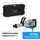 1700W Demolition Hammer Concrete Breaker, 60J
