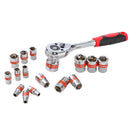 40-Piece 1/4" & 3/8" Drive Socket Set - CR-V
