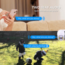 New Flash 3MP Security Camera Outdoor - 2.8