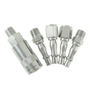 Air Quick Coupler Connector British Type 1/4" BSP 5pcs