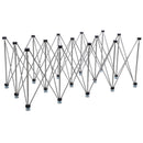 Foldable Working Table Wood & Tile - Adjustable