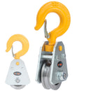 Pulley with Ball Bearings and Hook Rope 10mm 1Ton