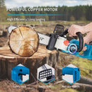 FIT-BAT Chainsaw 12" 2 Chains & Oil Pump With Battery 4.0Ah