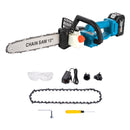 FIT-BAT Chainsaw 12" 2 Chains & Oil Pump With Battery 4.0Ah