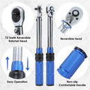 Torque Wrench Socket Set 1/4 2-24NM