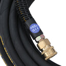 Pressure Washer Hose 15M, 3/8 Inch with 2 Quick Connect Kits