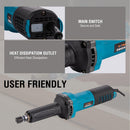 KATSU Tools 1300W Brushless Die Grinder Electric Straight Grinder 101740