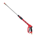A.T Pressure Washer Gun long with Extension Wand, 5 Nozzle Tips, M22 14mm, 5000 PSI, with M22 15mm Fitting