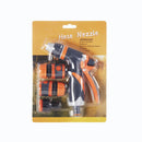 Water Hose Sprayer Gun With 3 Connectors