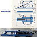 Vehicle Lift Jack Air/Hydraulic - 2500kg Max