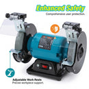 Bench Grinder 250W 150mm 6 Inch Coarse and Fine