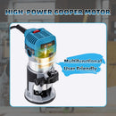Electric Hand Trimmer Wood Router 710W Compact