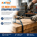 18 Inch Steel Strapping Cutter, 450mm Open Frame