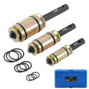 3-Piece Exhaust Pipe Expander Set, Zinc Plated